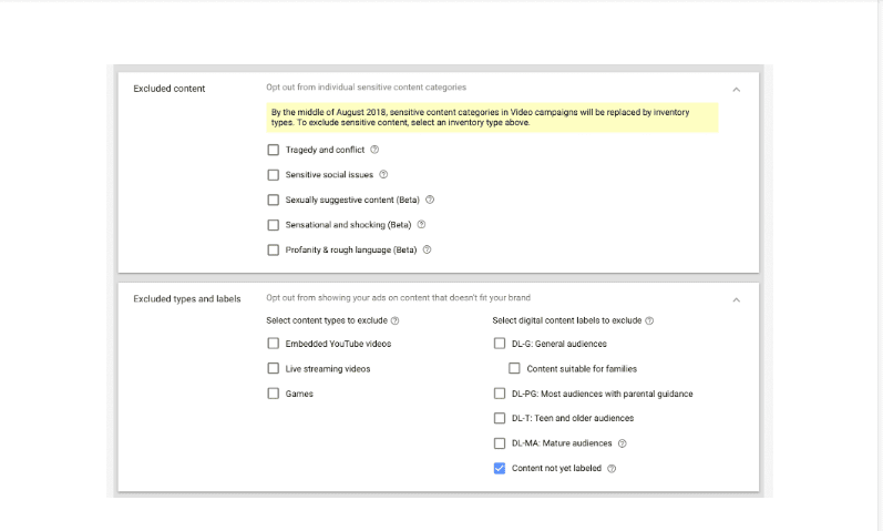 изключване на съдържание google ads | Webselo.com™ – Уебсайтове, онлайн магазини и дигитален маркетинг изключване на съдържание google ads