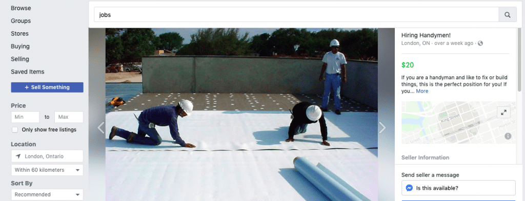 пример за обява за работа във фейсбук | Webselo.com™ – Уебсайтове, онлайн магазини и дигитален маркетинг example of a facebook job posting