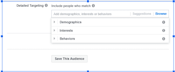опции за таргетиране в special ad category във фейсбук | Webselo.com™ – Уебсайтове, онлайн магазини и дигитален маркетинг ограничени опции за таргетиране с special ad category във фейсбук