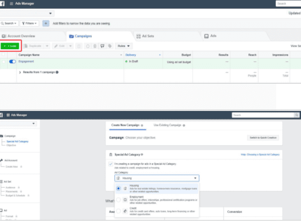 special ad category: housing, employment, credit | Webselo.com™ – Уебсайтове, онлайн магазини и дигитален маркетинг как се създава special ad category във фейсбук