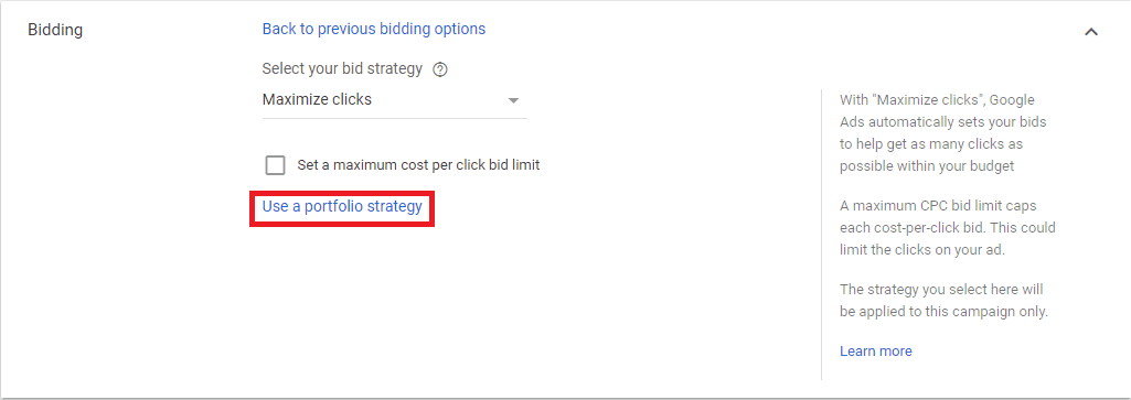 Portfolio bidding strategy | Webselo.com™ – Уебсайтове, онлайн магазини и дигитален маркетинг стратегия за наддаване за портфолио от кампании