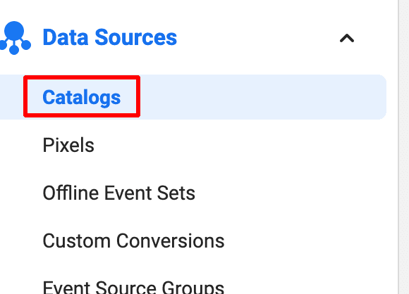 facebook data sources - catalog | Webselo.com™ – Уебсайтове, онлайн магазини и дигитален маркетинг предоставяне на достъп до facebook каталог