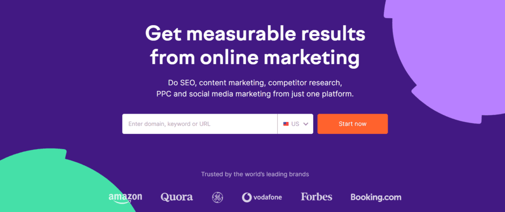 Semrush | Webselo.com™ – Уебсайтове, онлайн магазини и дигитален маркетинг Инструмент, чрез който можете да откриете ключови думи, които да работят най-добре за вашия бизнес