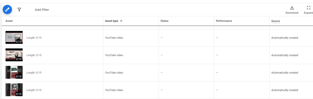 Performance Max автоматизирано създаване на видео | Webselo.com™ – Уебсайтове, онлайн магазини и дигитален маркетинг Performance Max автоматизирано създадени видеа за гугъл адс реклама