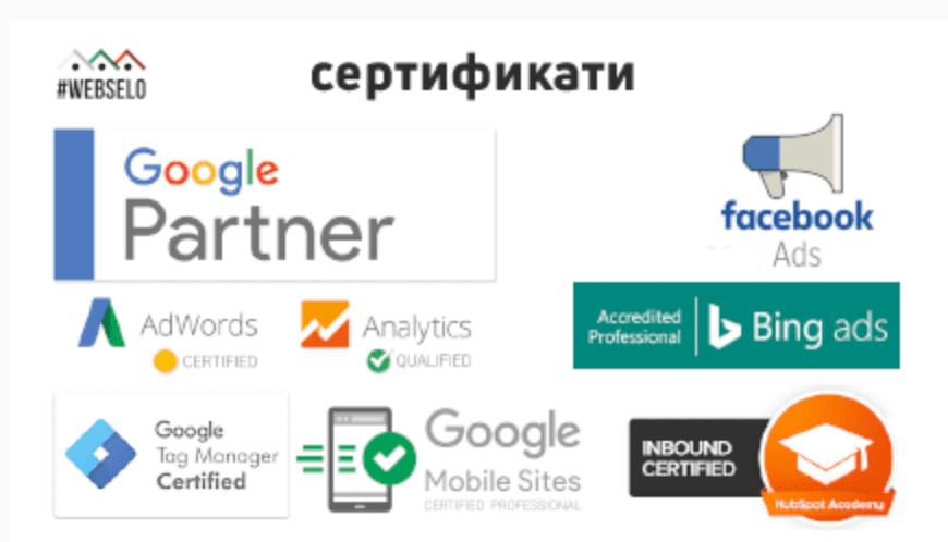 certificates | Webselo.com™ – Уебсайтове, онлайн магазини и дигитален маркетинг