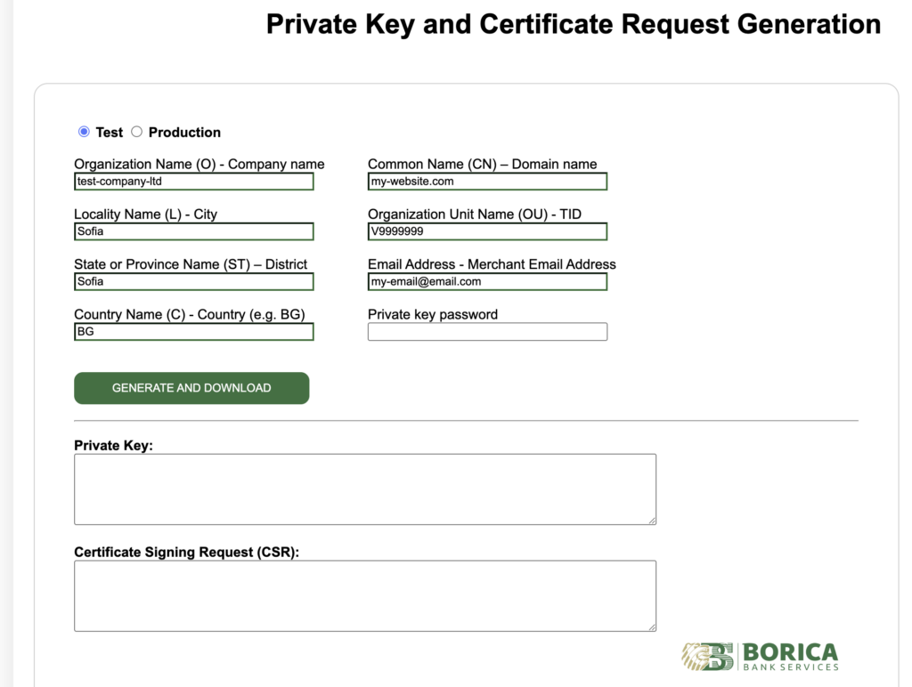 generate-test-certificate-request | Webselo.com™ – Уебсайтове, онлайн магазини и дигитален маркетинг