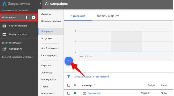 как да създадете кампания в google ads 