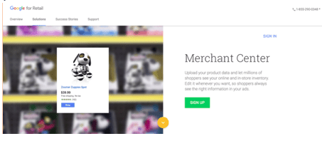 google merchant center - google shopping