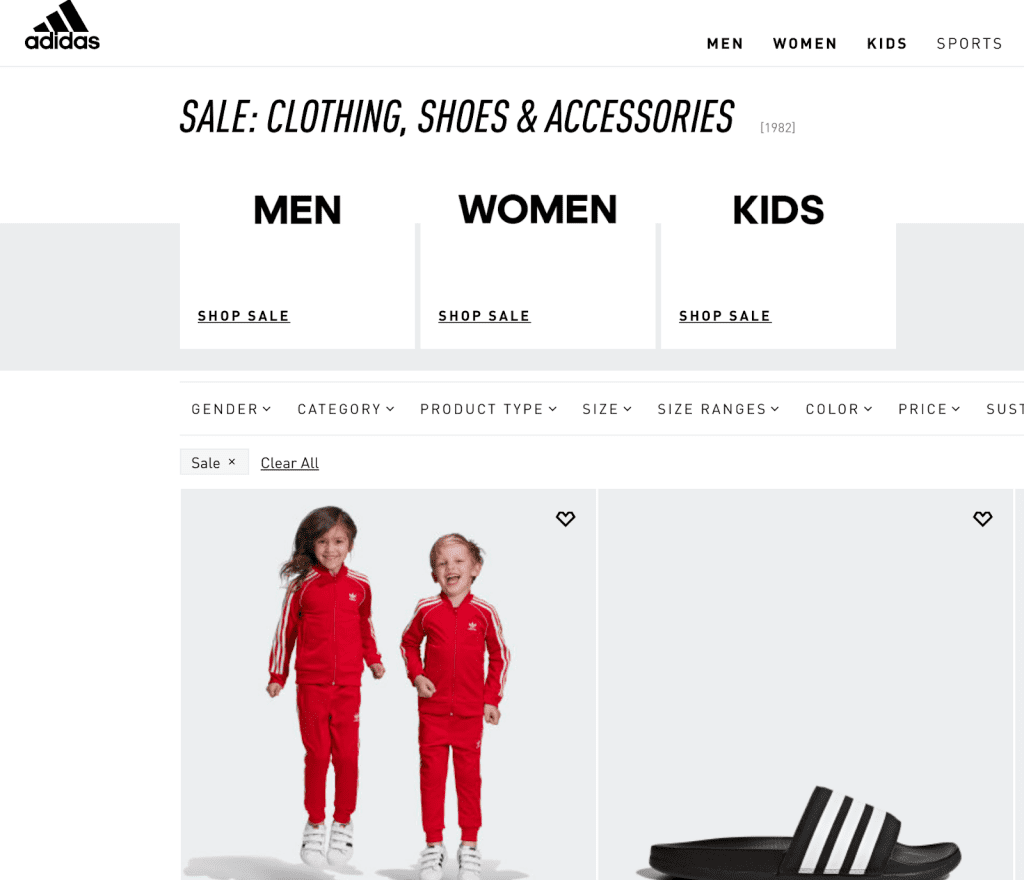 Adidas kids, Adidas sale