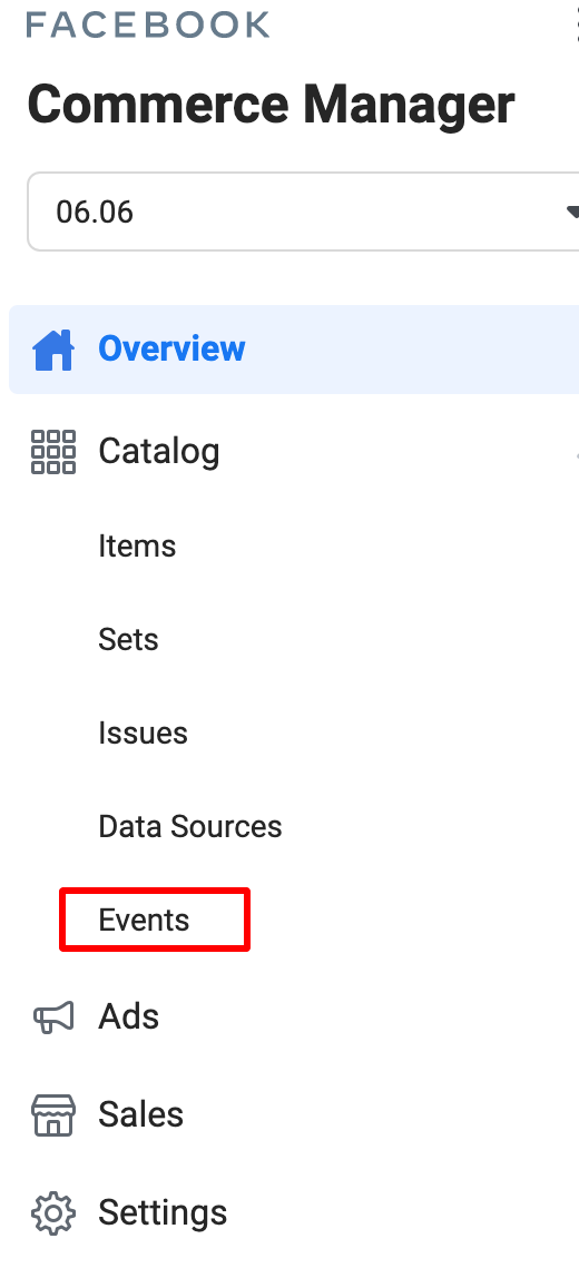 facebook commerce manager