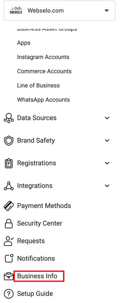 where to find facebook business manager id