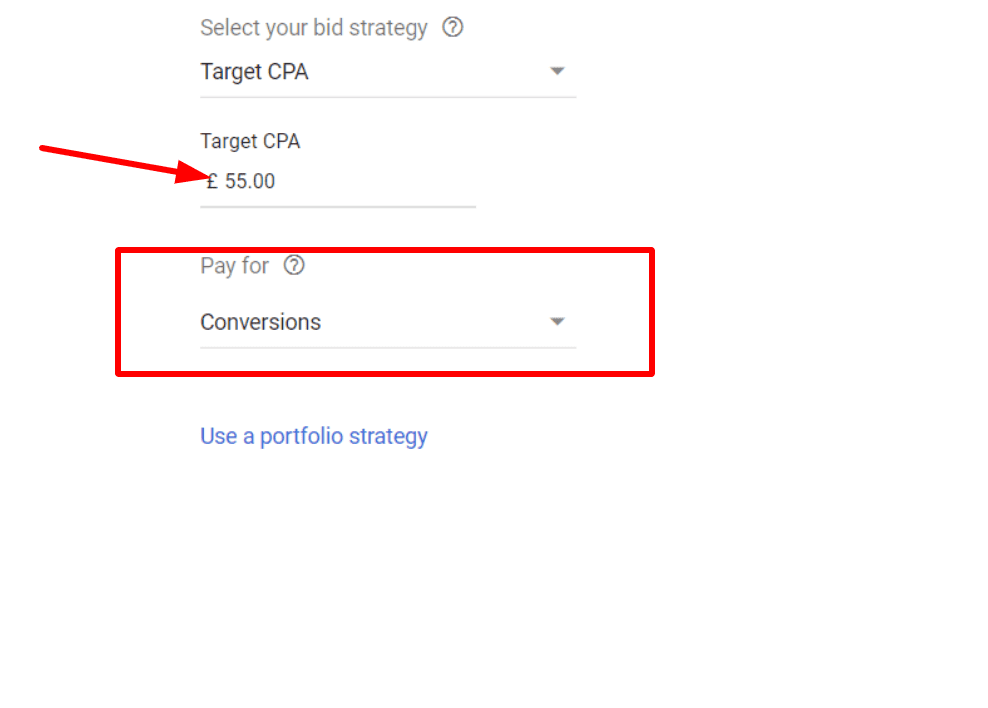 дисплейна pay per conversion кампания в гугъл адс